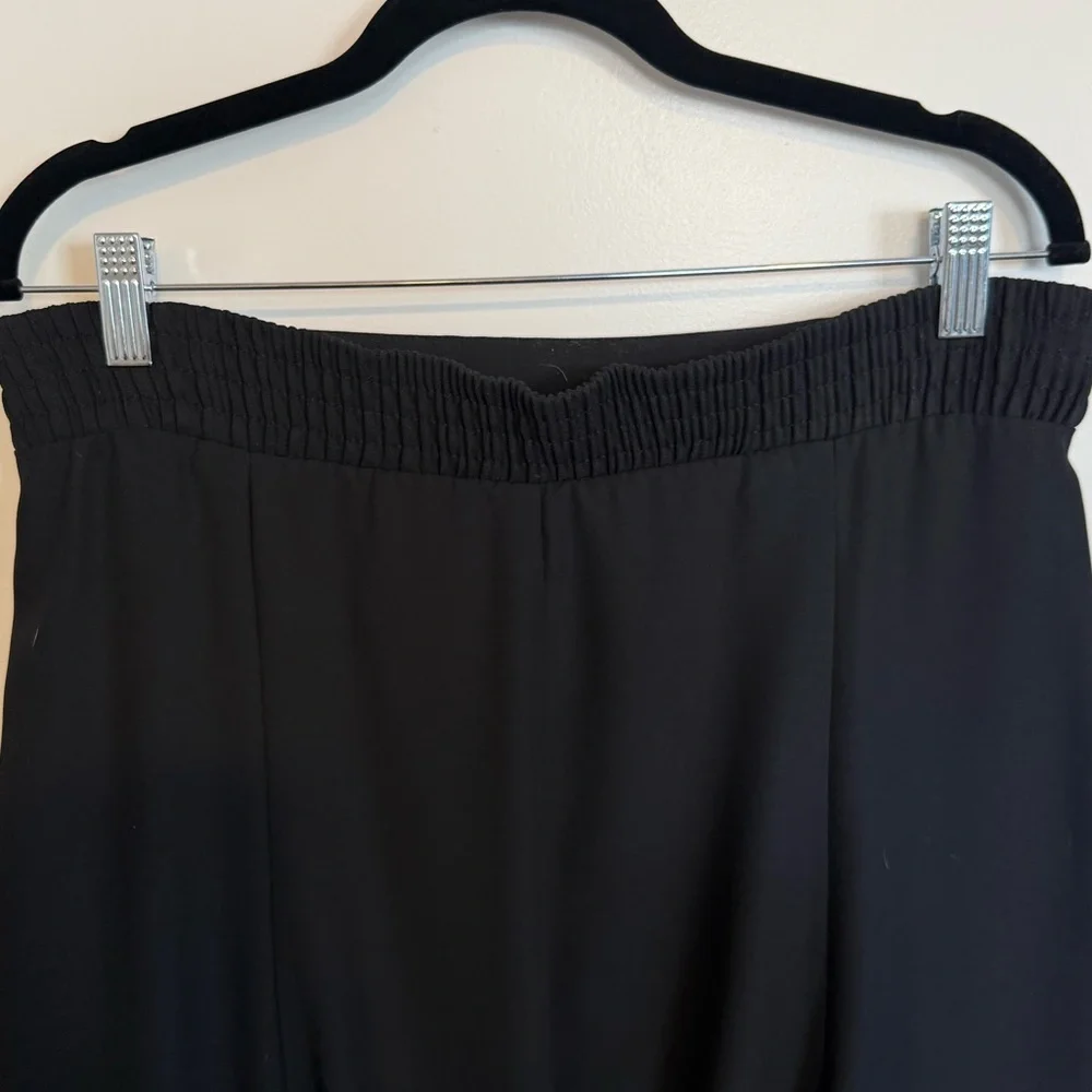 Vintage Joseph Ribkoff Black A-Line Midi Skirt Made in Canada 🇨🇦 - Picture 5 of 6